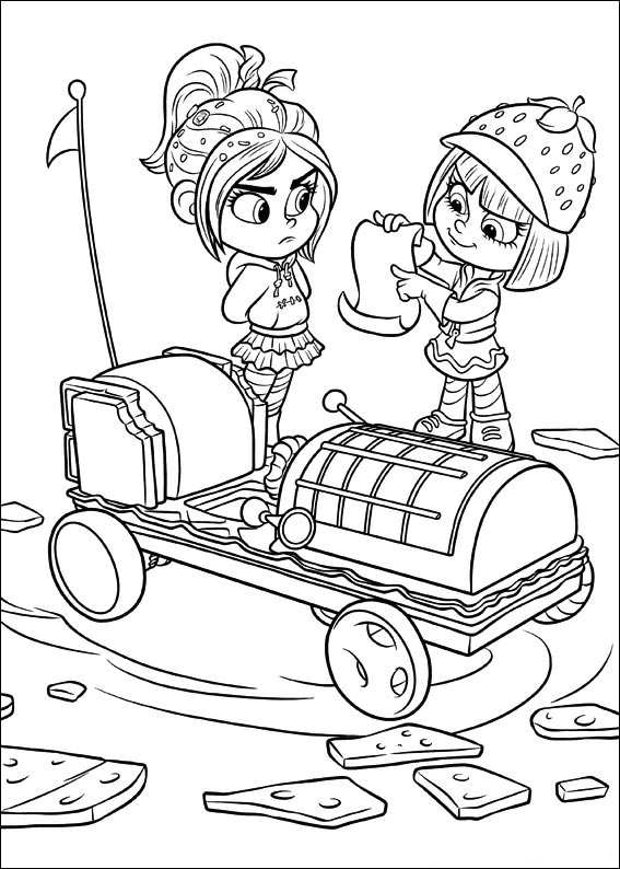 Kids-n-fun.com | 40 coloring pages of Wreck it Ralph